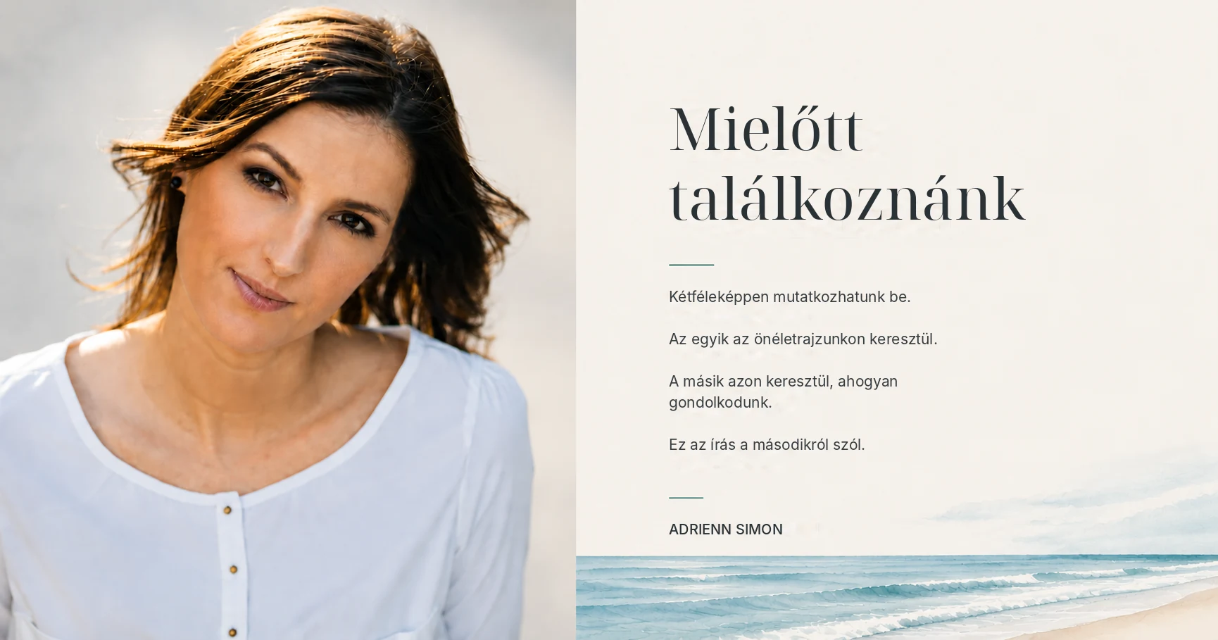Mielőtt találkoznánk — Adrienn Simon